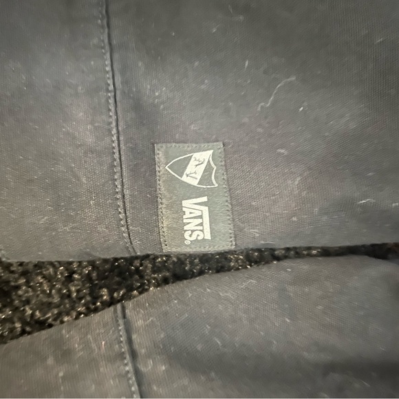 Vans sweater lined denim button up - Picture 2 of 3